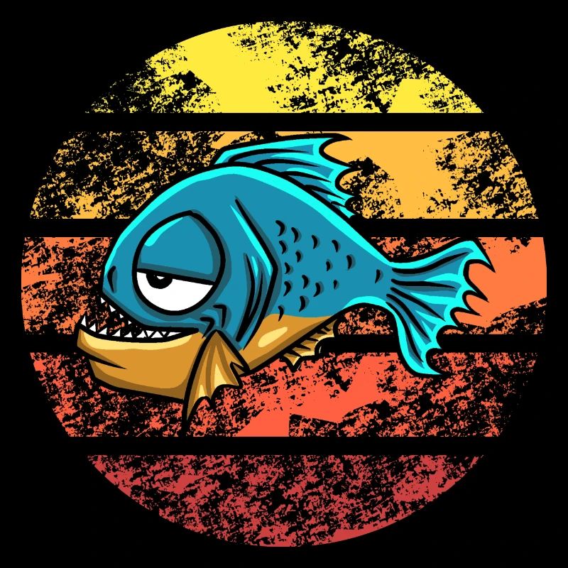Piranha Geschenk