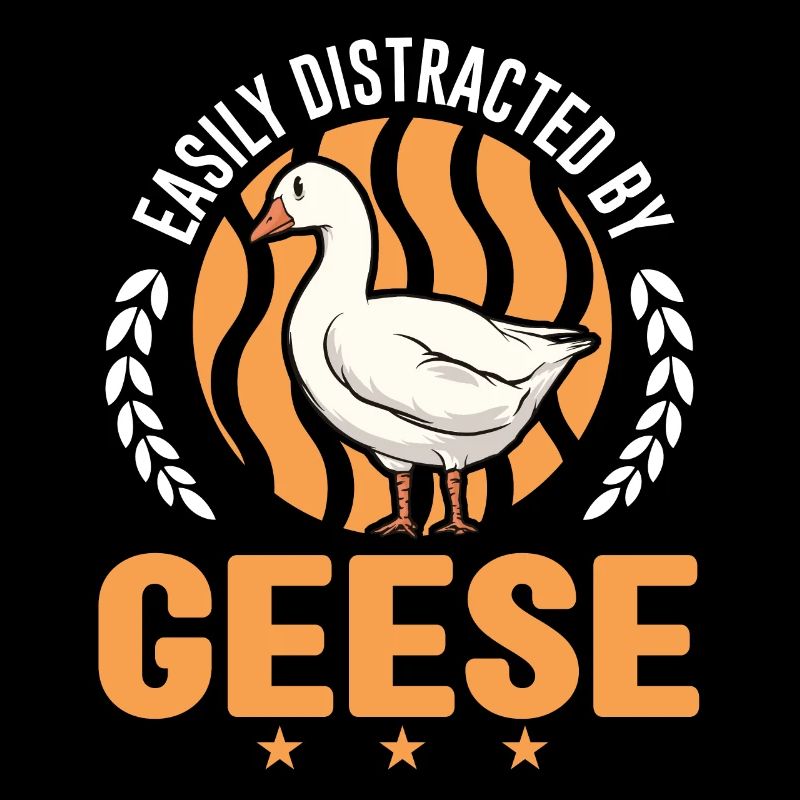 Easily distracted by Geese Goose breeders