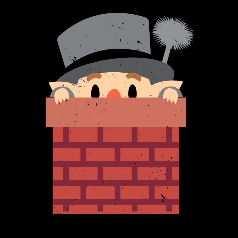 Profession de ramoneur Chuchoteur de cheminée