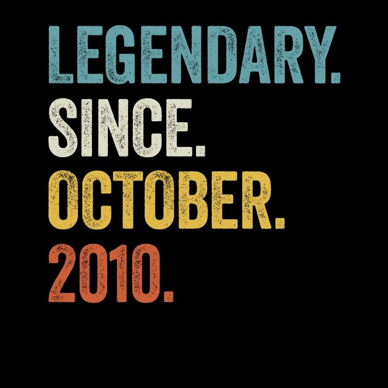 12 Years Old Legendary Since October 2010 12th