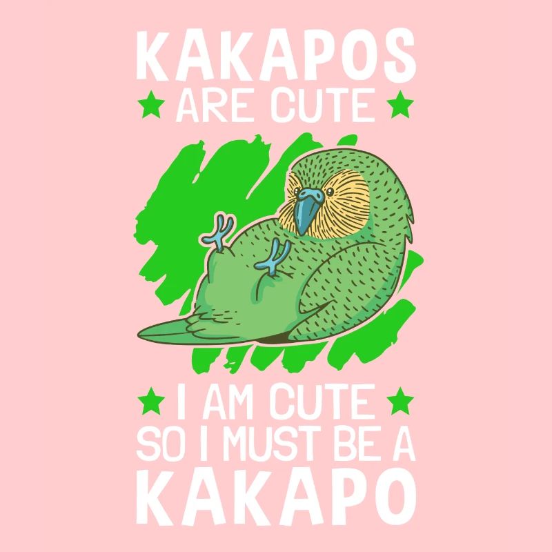 I am a Kakapo flightless parrot