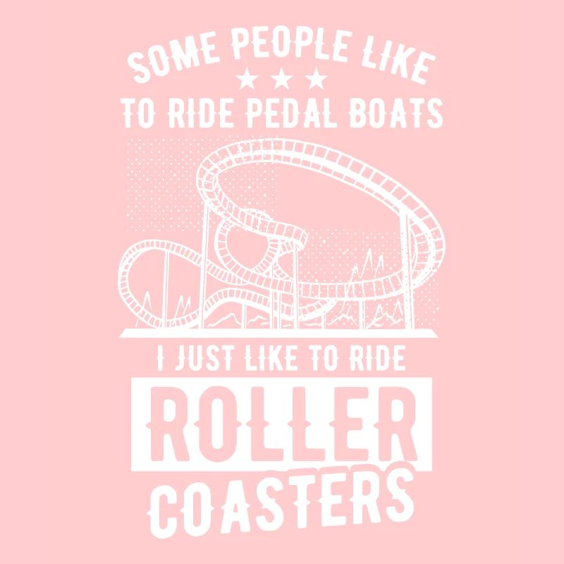 Roller coaster amusement park lovers
