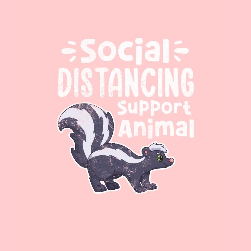 Stinktier Stinken Stinker Skunk Geschenk