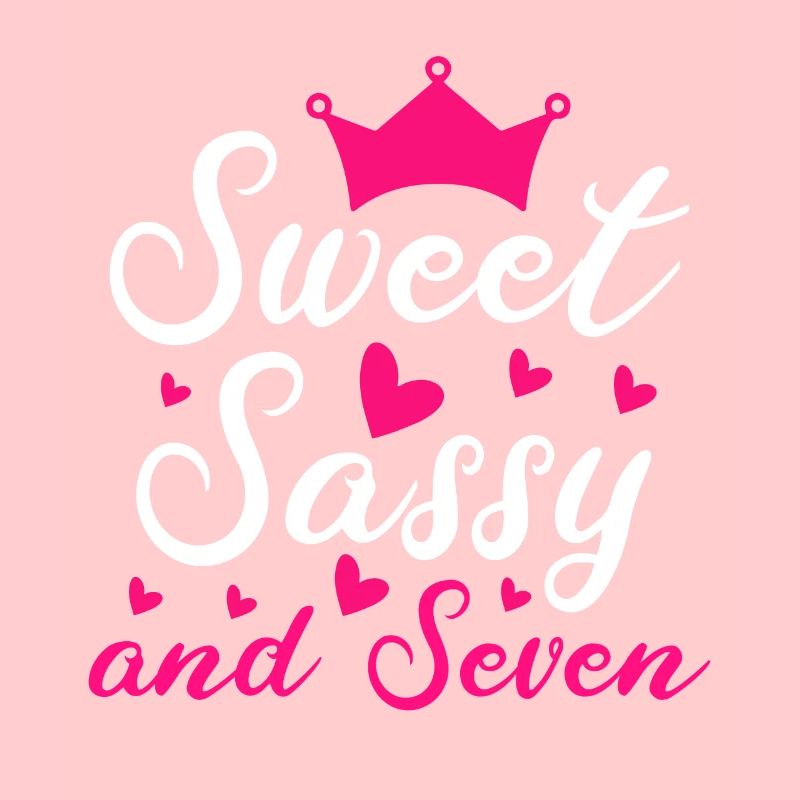Sweet Sassy And Seven 7th birthday 7 years old