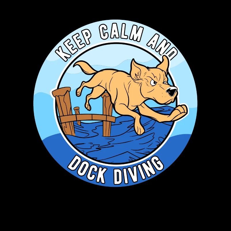 Keep Calm And Dock Diving
