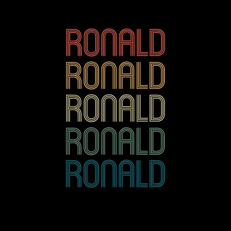 RONALD Vorname Geburtstag Name Spruch