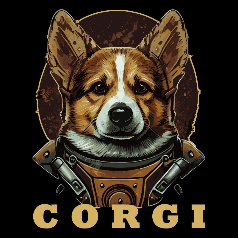 Astronaute Corgi Space Astronomy Galaxy Lover Drôle