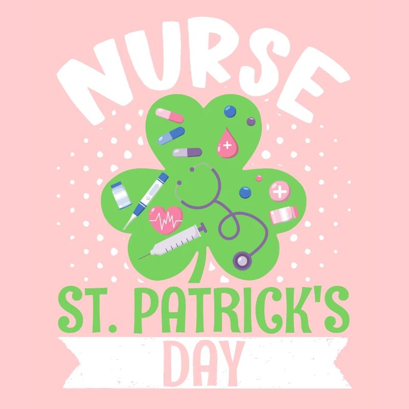 Infirmière St. Patrick’s Day St. Patrick’s Stthoscope Klee