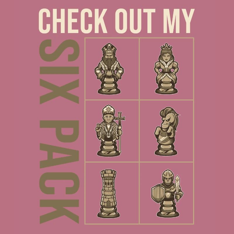 Check Out My Sixpack Funny Chess Player