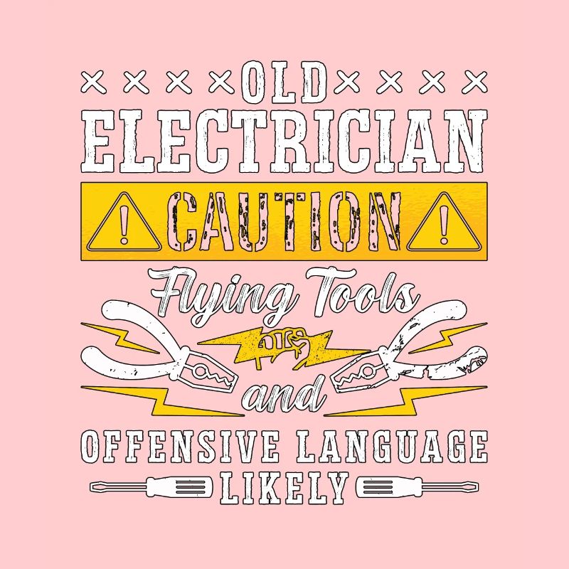 Electronics Repair Old Electrician Caution Repair