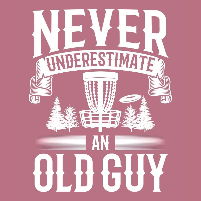 Never Underestimate An Old Guy Disc Golf Course