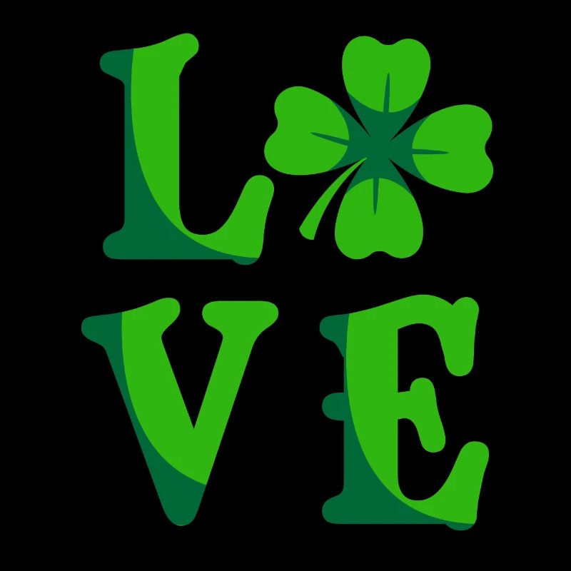 Amour Trèfle Porte-bonheur Saint-Patrick