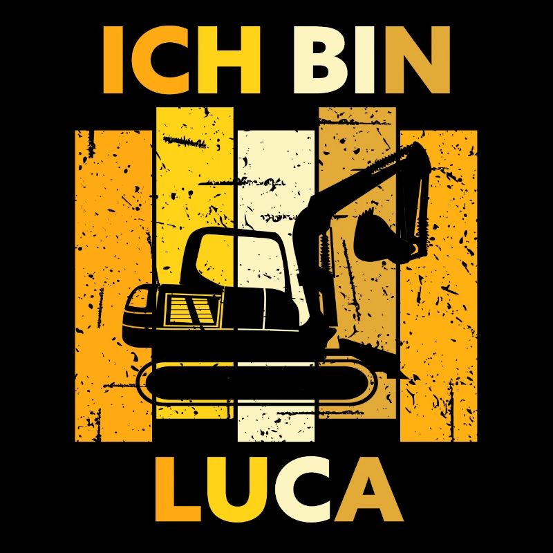 Luca Geschenk Name Namensschild Geburtstag