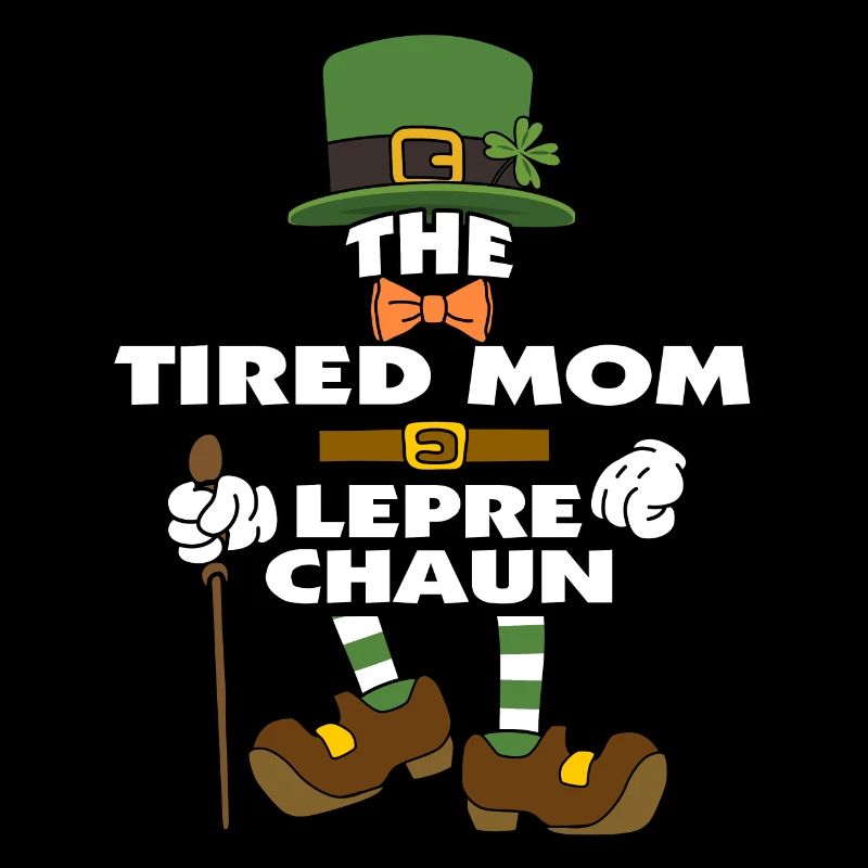 The Tired Mom Leprechaun St Patrick's Day