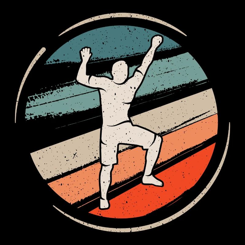 Klettern Vintage Bouldern Climbing Kletterer