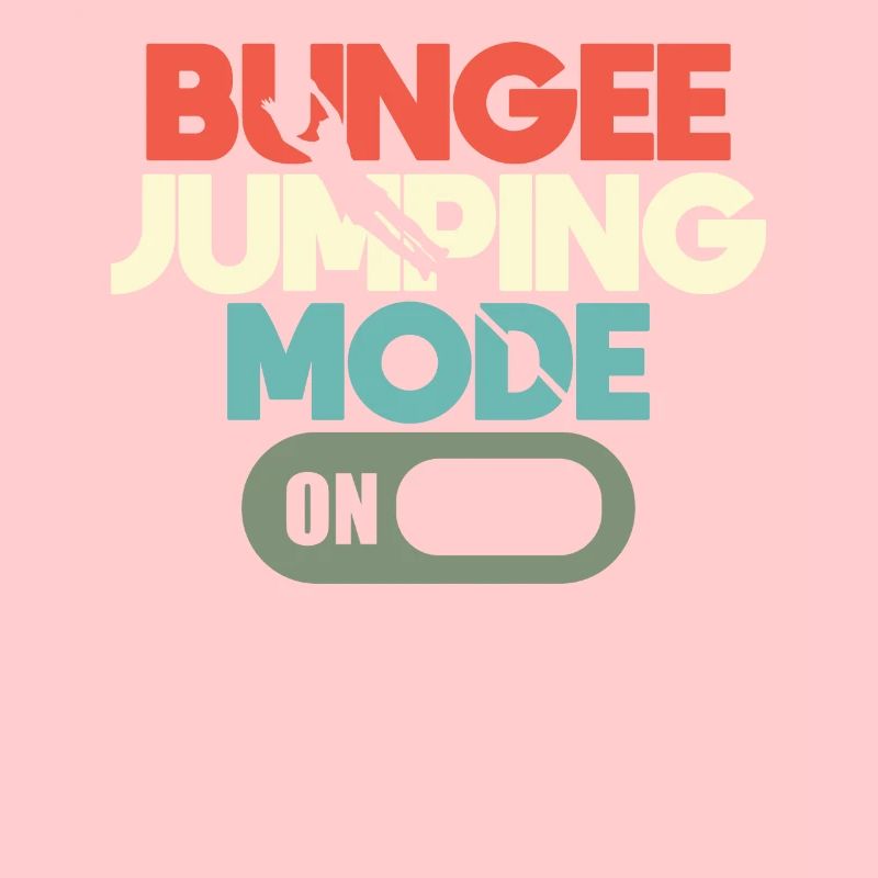 Bungee-jumping-modus Auf Bungee-jumper-adrenalin