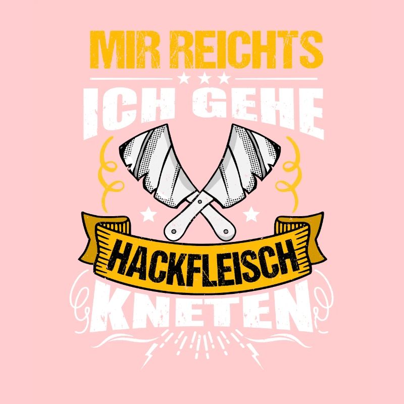 Metzger Fleischer Mir reichts ich gehe Hackfleisch