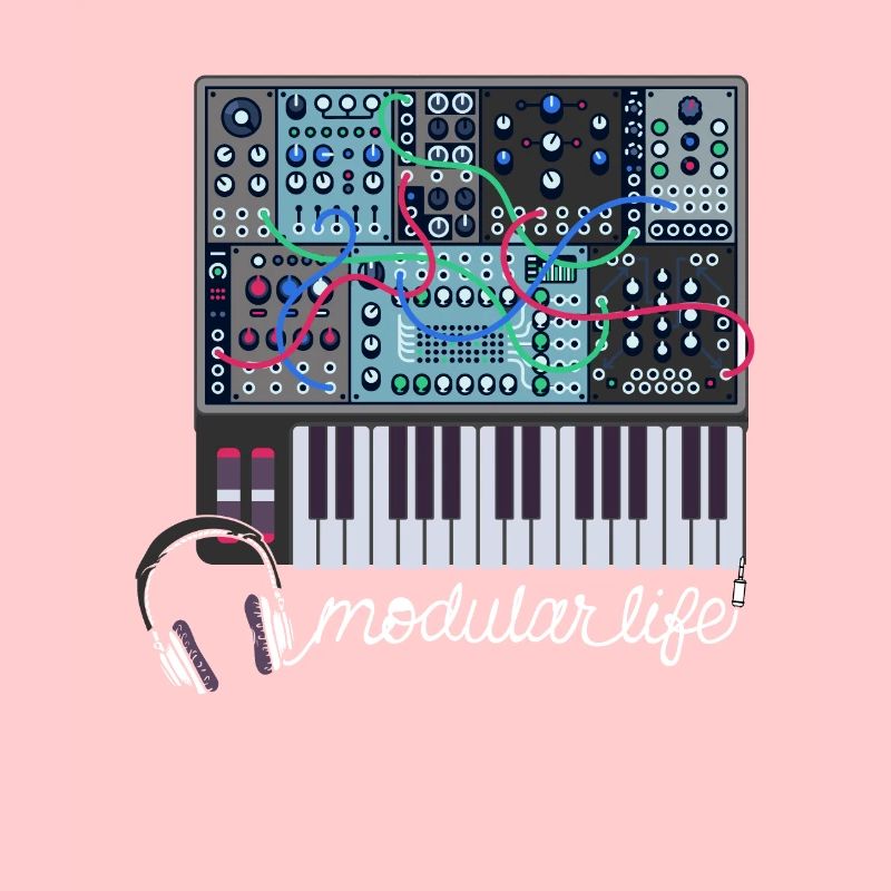 Modular Life Kopfhörer Headset Audio Synthesizer