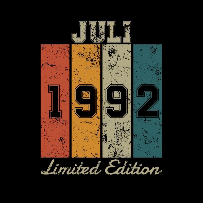 Date de naissance: Juillet 1992 - Edition Limitée Rétro