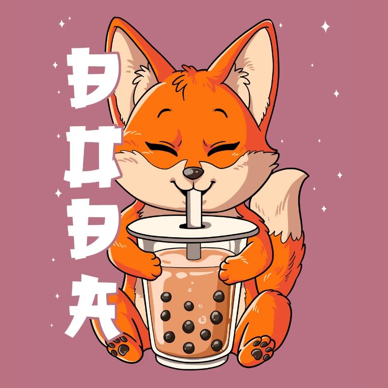Boba Tea Fuchs Bubble Tea