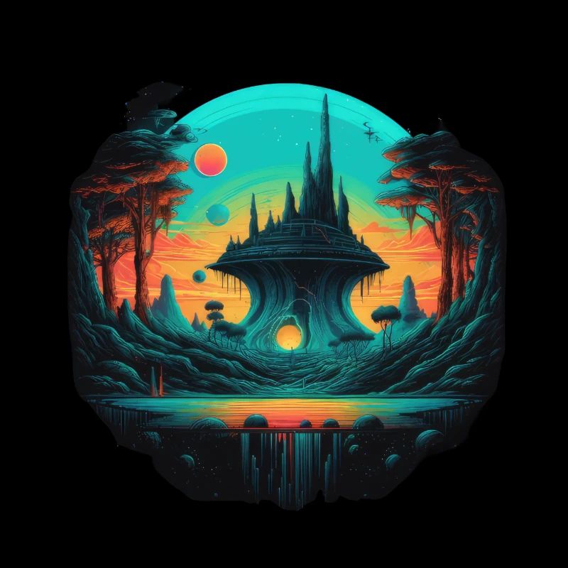 Futuristic life on planets