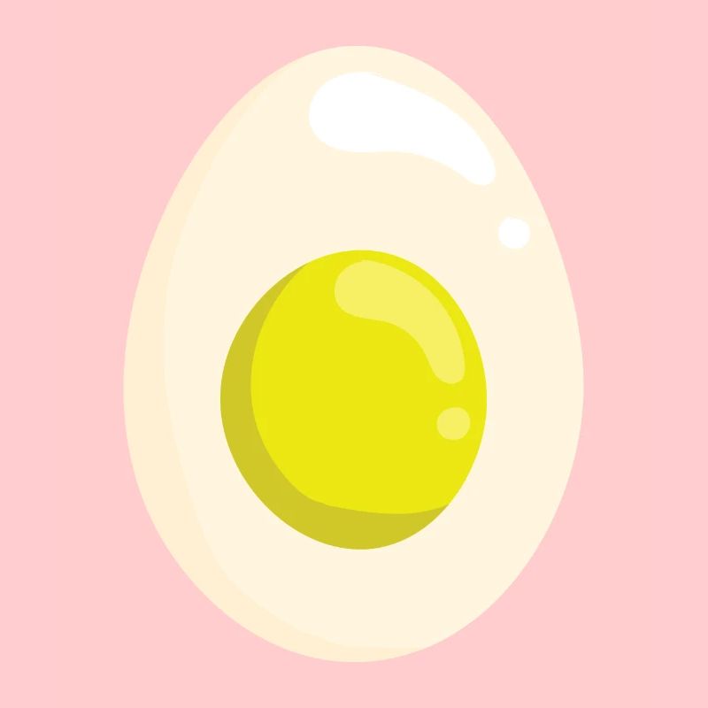 Egg egg yolk bacon breakfast morning