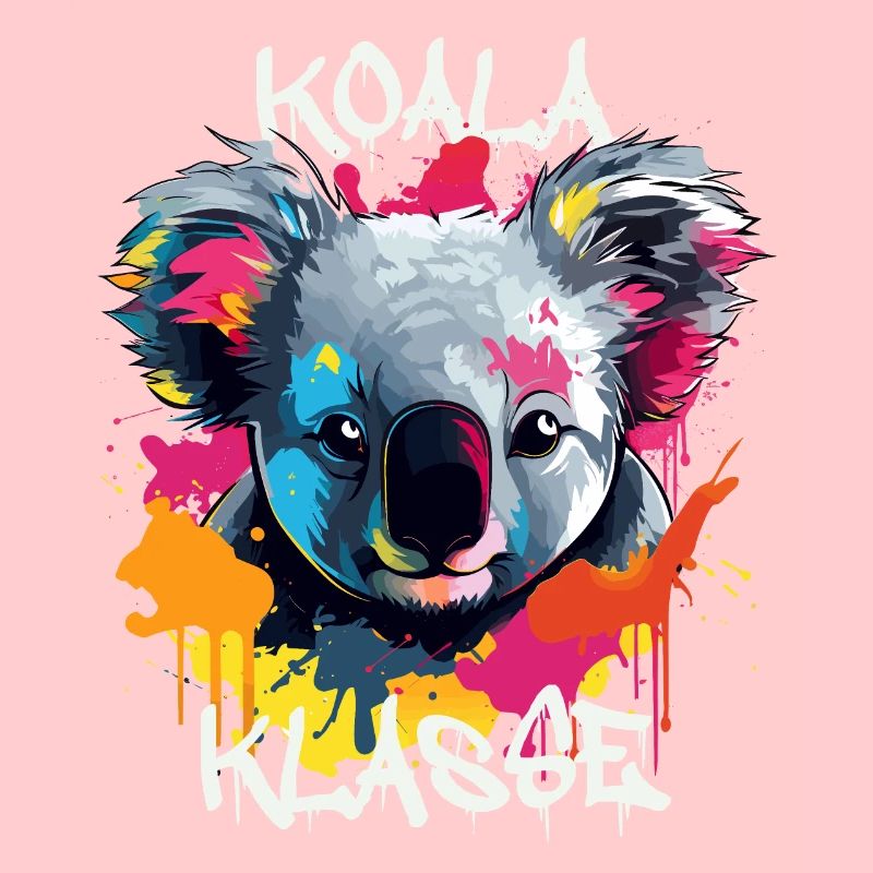 Graffiti Koalaklasse Grundschule Klassentier
