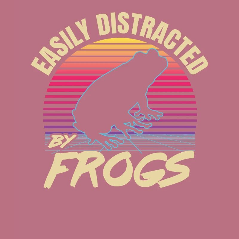 Style Retro 80s Toad Vintage facilement distrait par