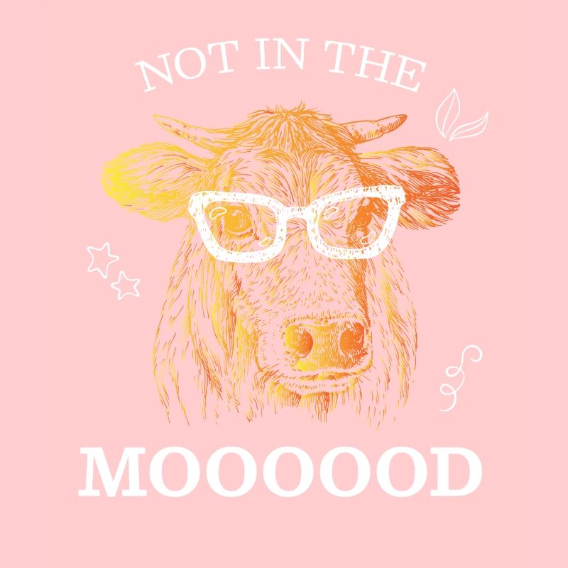 Not In Moooood Kuh Kühe Bauer