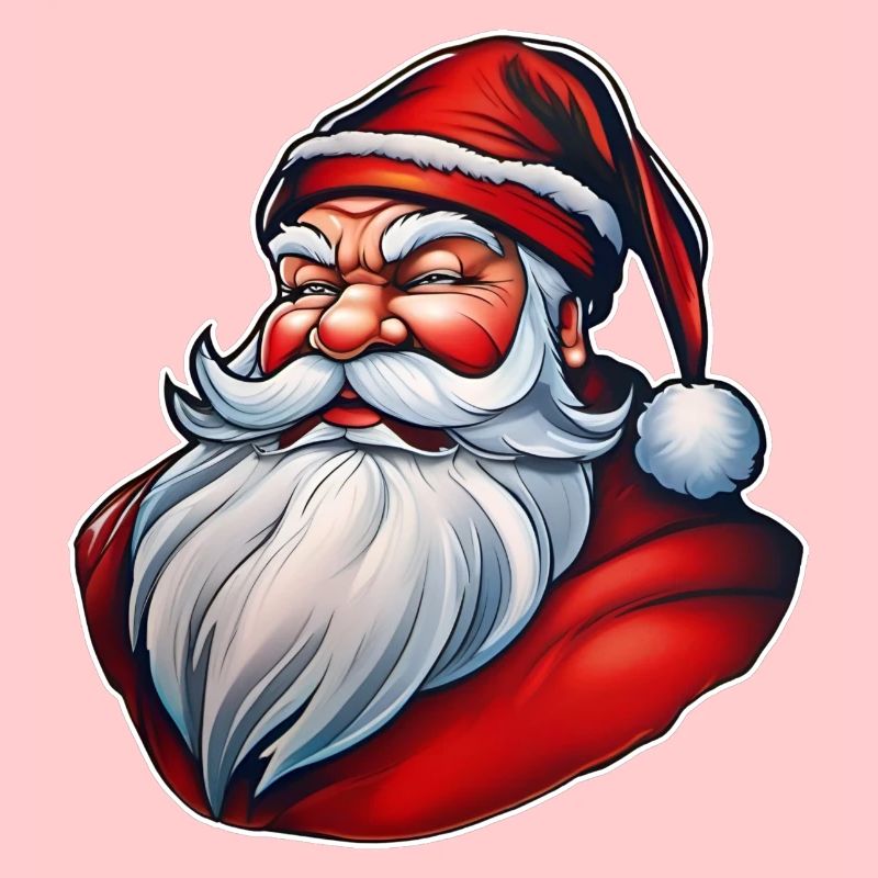 Grimmiger Weihnachsmann
