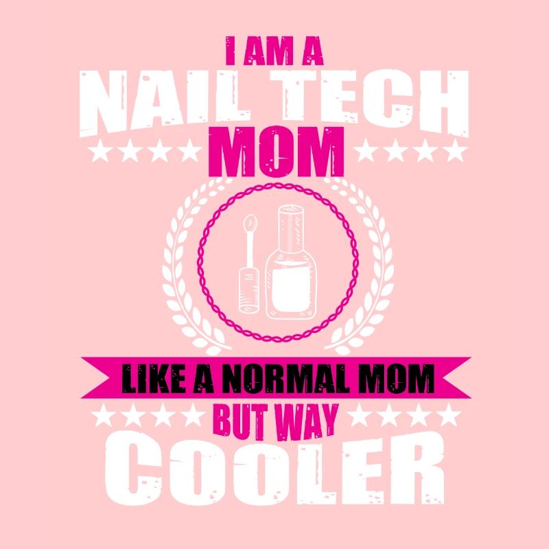 Funny Nail Technician Mom Nail Salon