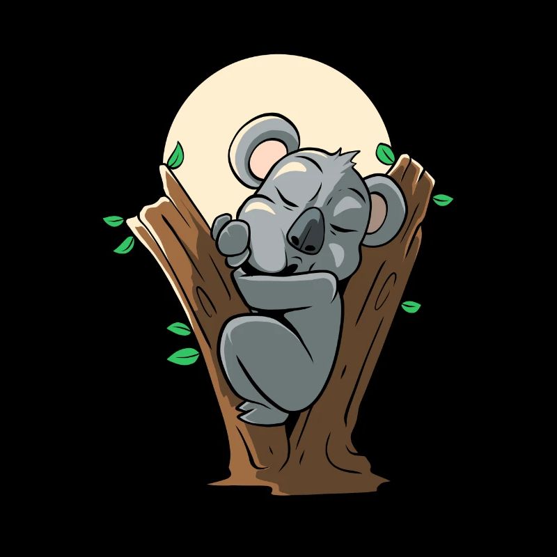 Sleeping Koala Bear