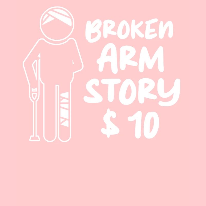Get Well Soon Broken Arm Broken Bone