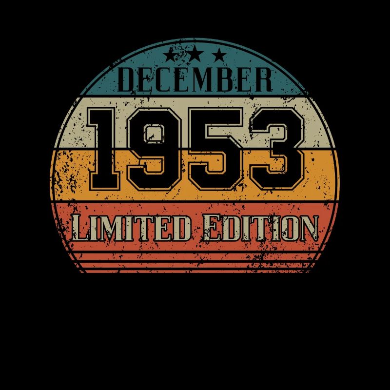 Geburtstag - Limited Edition Dezember 1953