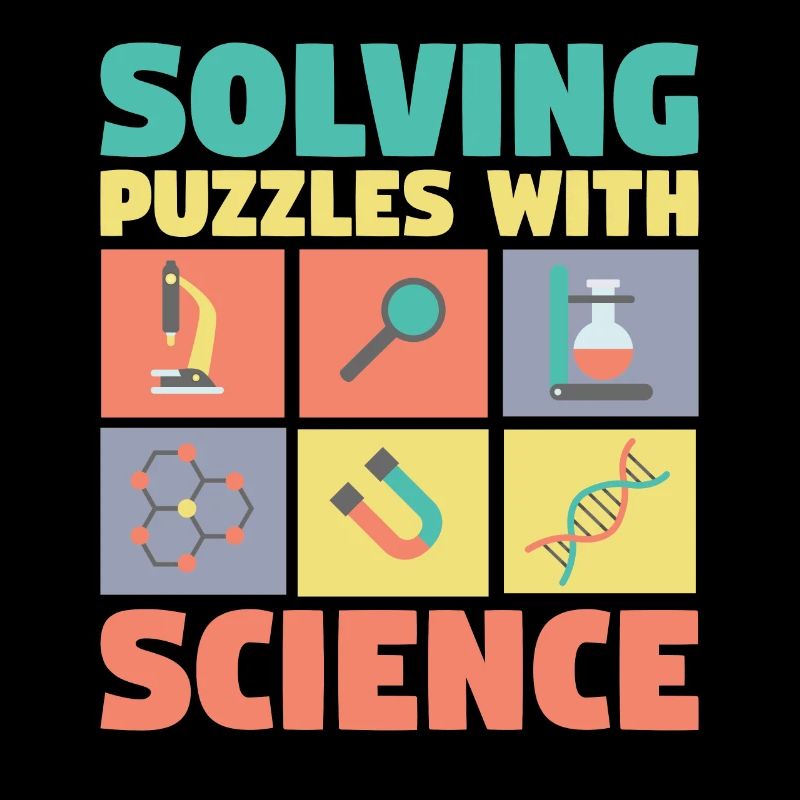 Solving Puzzles with Science Physics Chemist Geek