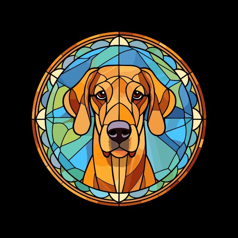Rhodesian Ridgeback Hunderasse Buntglas Farbe