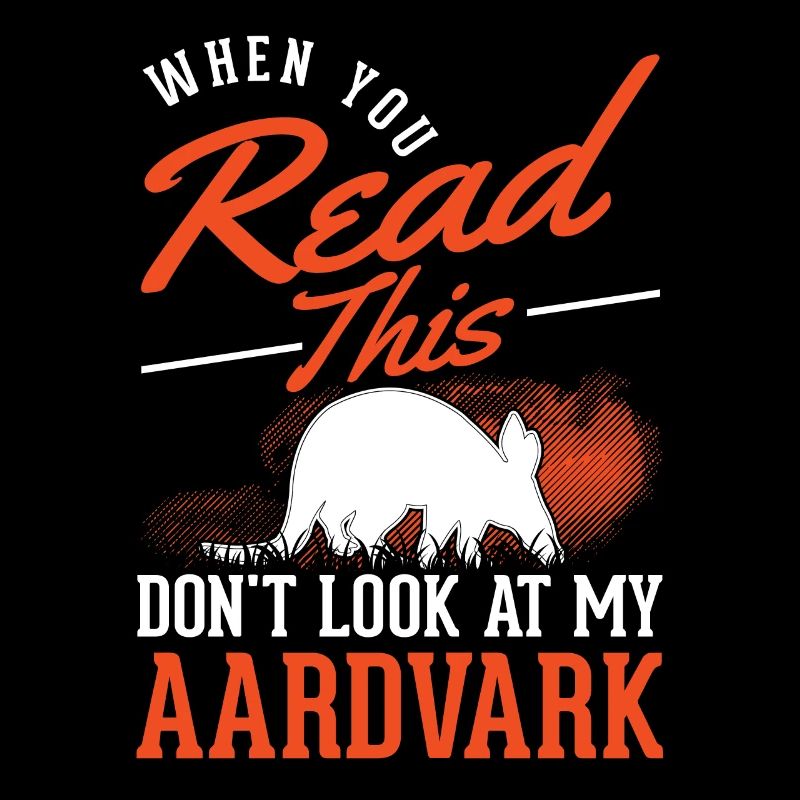 Erdferkel Geschenk Aardvark