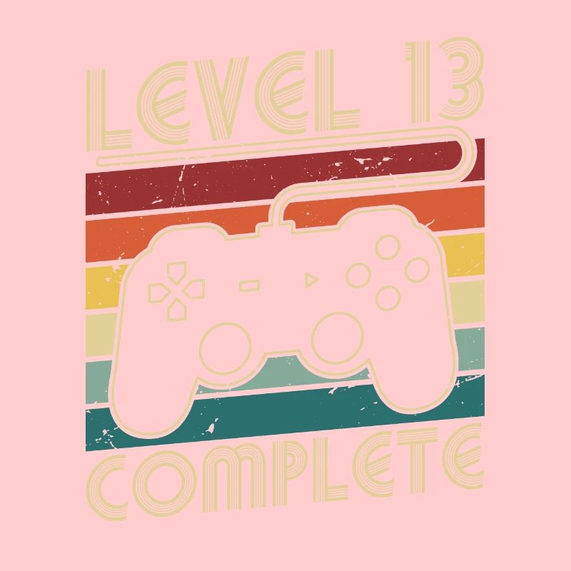 Level 13 Complete 13 Jahre Geburtstags Geschenk