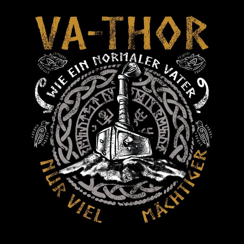 Vathor - Vatertag Vatertagsgeschenk Wikinger