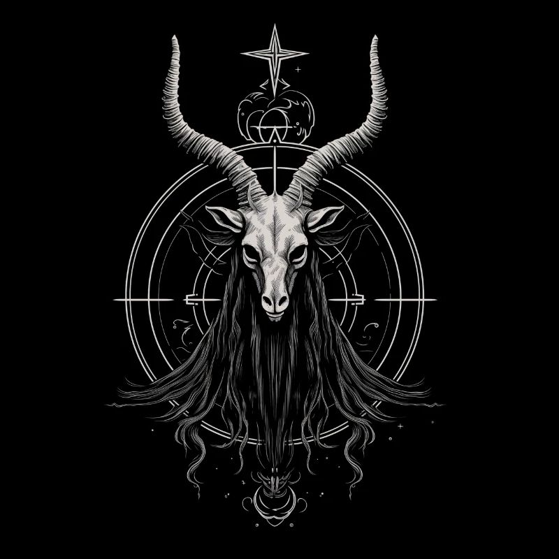 Ziege Baphomet
