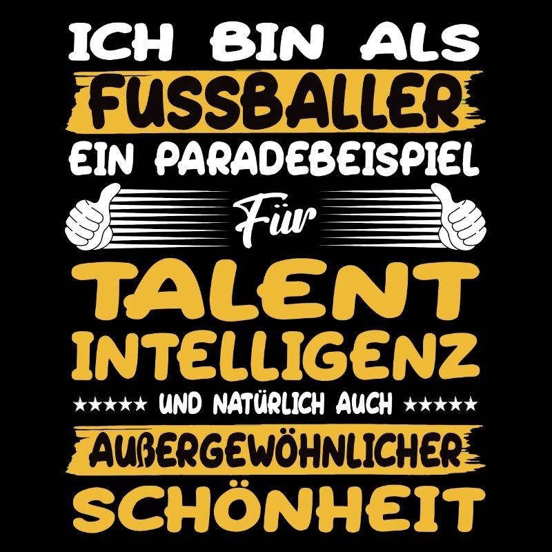 Fussballer ein Paradebeispiel Fußball
