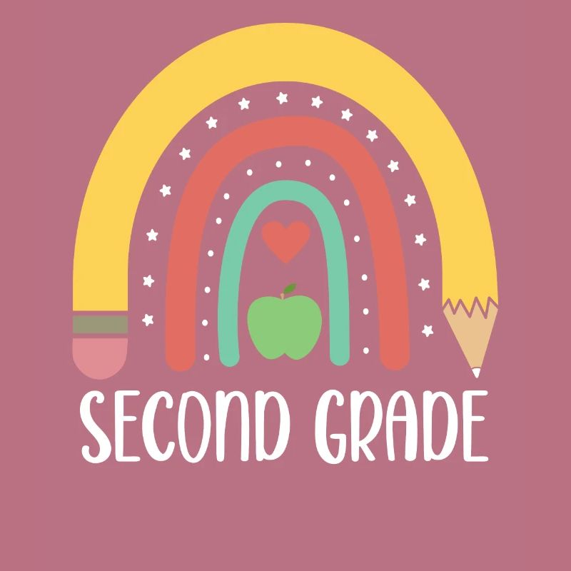 2nd Grade Rainbow Pencil School Elementary School