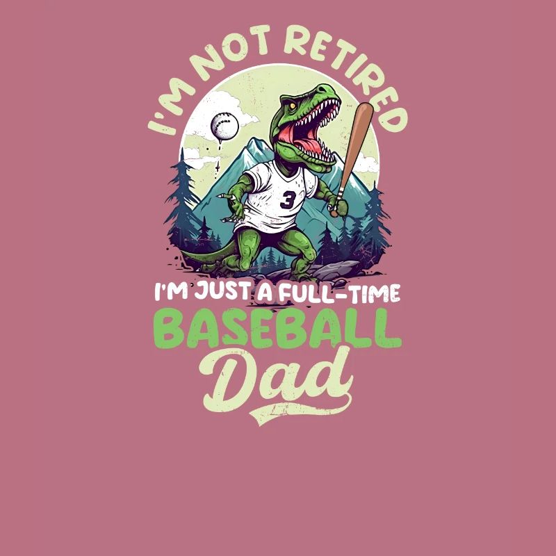 Papa de baseball pas retraité Papa de baseball