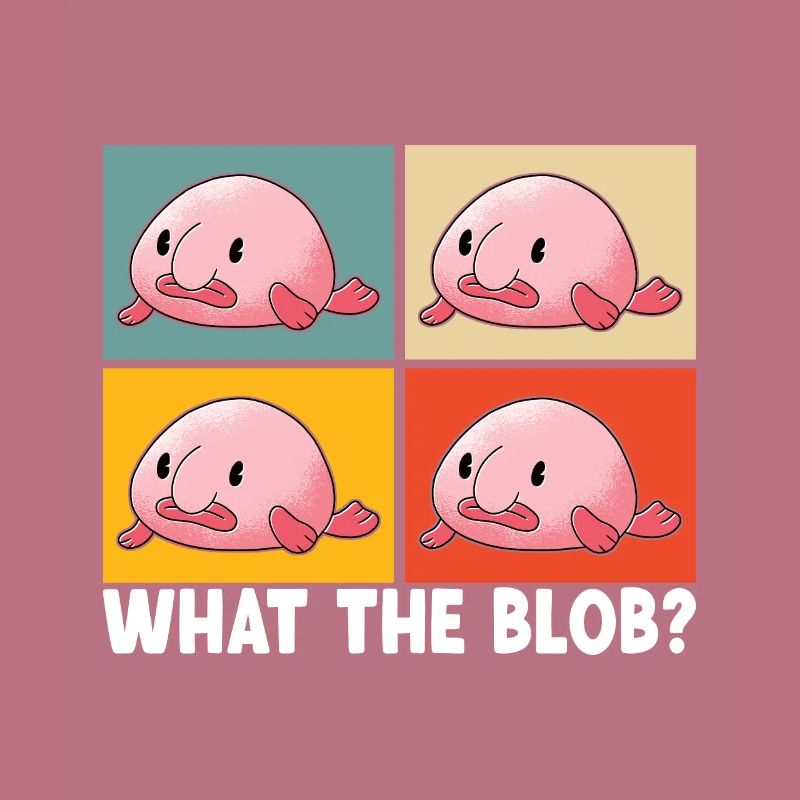 Cute Blob Fish Ugly Fish