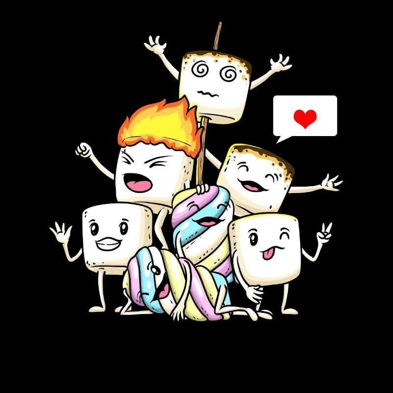 Funny Marshmallows