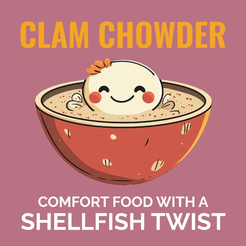 Clam Chowder Shellfish Hilarious Seafood Soup