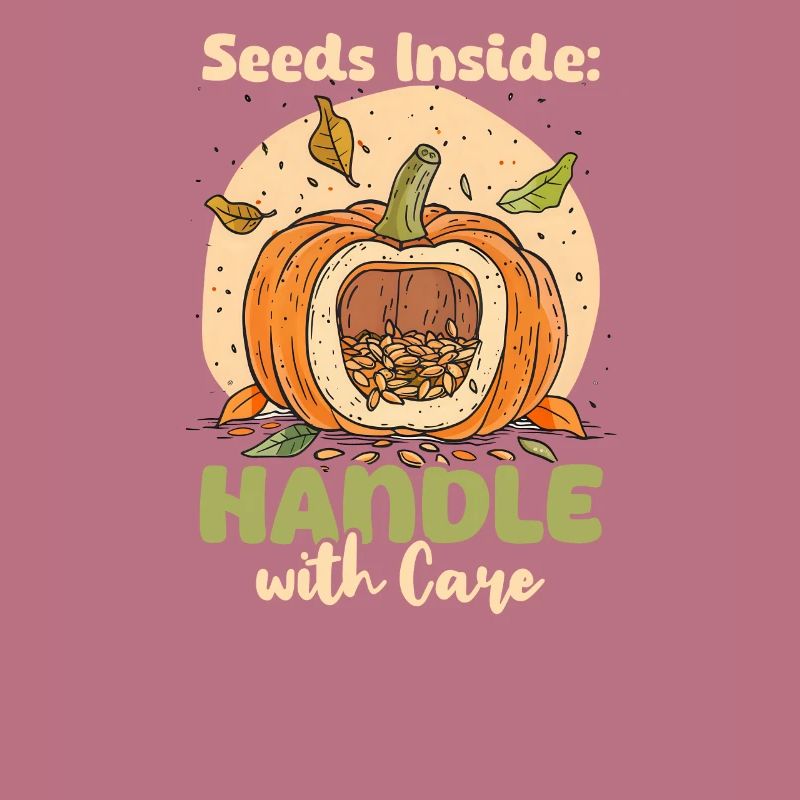 Don't Eat Pumpkin Seeds Inside Handle With Care