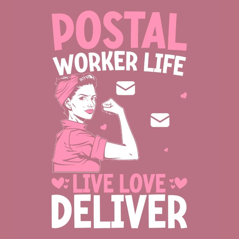 Postal workers deliver postal workers