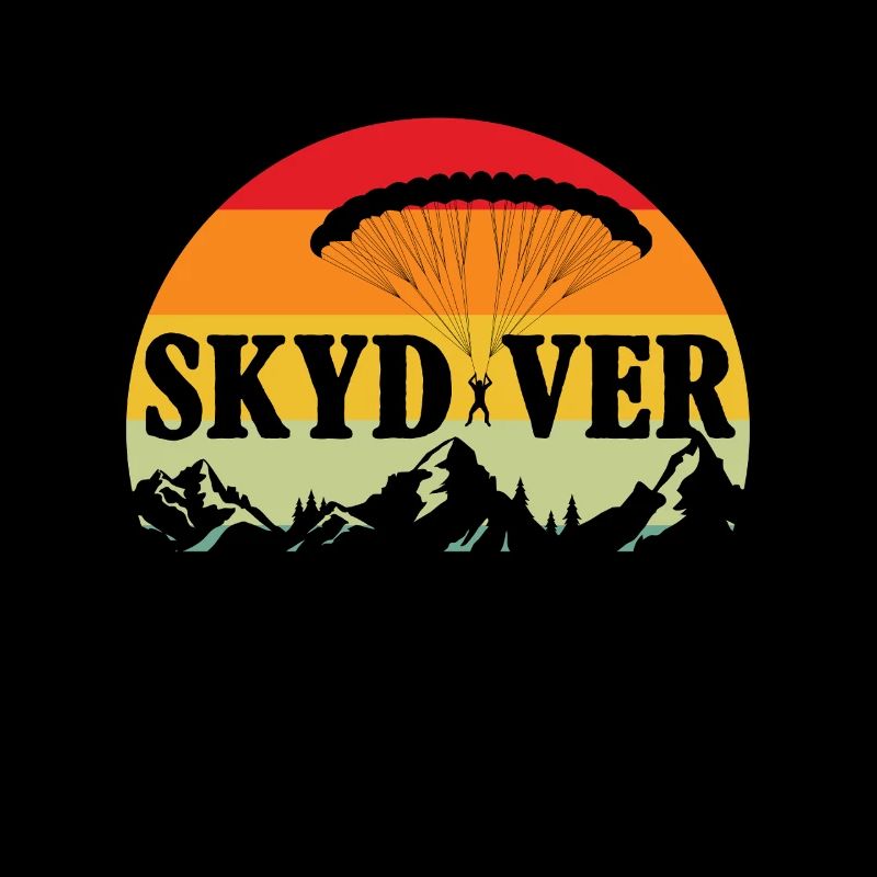 Skydive Skydiver Skydiving Parachute Gift