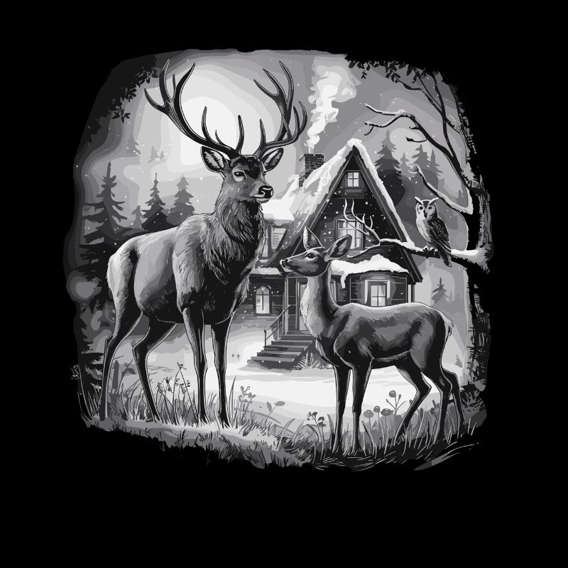 Deer Landscape Forest Experience nature with
